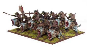 Spirit Games (Est. 1984) - Supplying role playing games (RPG), wargames rules, miniatures and scenery, new and traditional board and card games for the last 20 years sells [MGKWO24-1] Goblin Fleabag Riders Regiment