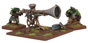 Spirit Games (Est. 1984) - Supplying role playing games (RPG), wargames rules, miniatures and scenery, new and traditional board and card games for the last 20 years sells [MGKWO15-1] Goblin War Trombone
