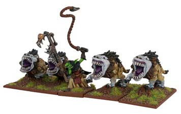 Spirit Games (Est. 1984) - Supplying role playing games (RPG), wargames rules, miniatures and scenery, new and traditional board and card games for the last 20 years sells [MGKWO76-1] Goblin Mawbeast Pack (5)