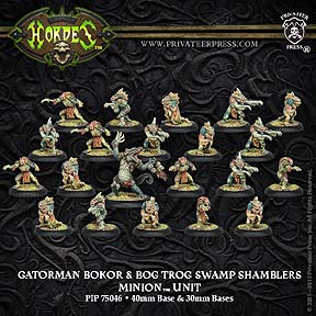 Spirit Games (Est. 1984) - Supplying role playing games (RPG), wargames rules, miniatures and scenery, new and traditional board and card games for the last 20 years sells [PIP75046] Minions Gatorman Bokor and Bog Trog Swamp Shamblers Unit