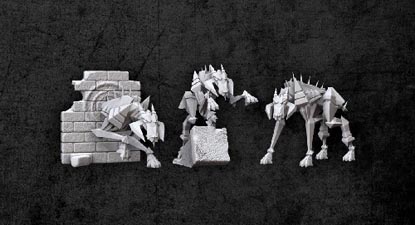 Spirit Games (Est. 1984) - Supplying role playing games (RPG), wargames rules, miniatures and scenery, new and traditional board and card games for the last 20 years sells [MUH00111] Hounds of Tindalos (2)