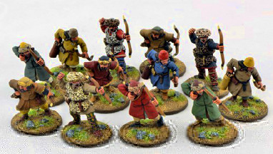 Spirit Games (Est. 1984) - Supplying role playing games (RPG), wargames rules, miniatures and scenery, new and traditional board and card games for the last 20 years sells [SSN07] Saracen Levey with Bows (12)