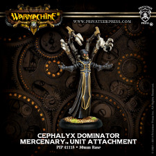 Spirit Games (Est. 1984) - Supplying role playing games (RPG), wargames rules, miniatures and scenery, new and traditional board and card games for the last 20 years sells [PIP41115] Mercenaries Cephalyx Dominator<br>Unit Attachment