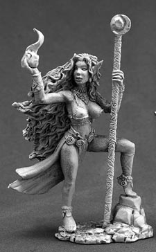 Spirit Games (Est. 1984) - Supplying role playing games (RPG), wargames rules, miniatures and scenery, new and traditional board and card games for the last 20 years sells [03661] Zeldriia, Elf Sorceress
