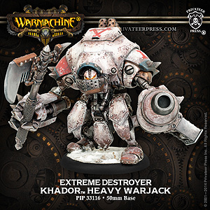 Spirit Games (Est. 1984) - Supplying role playing games (RPG), wargames rules, miniatures and scenery, new and traditional board and card games for the last 20 years sells [PIP33116] Khador Extreme Destroyer Heavy Warjack