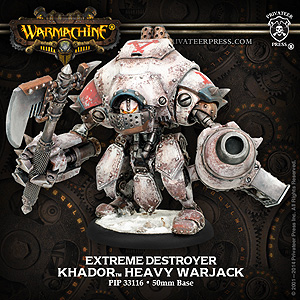 Spirit Games (Est. 1984) - Supplying role playing games (RPG), wargames rules, miniatures and scenery, new and traditional board and card games for the last 20 years sells [PIP33116] Khador Extreme Destroyer Heavy Warjack