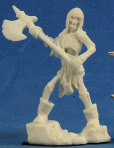 Spirit Games (Est. 1984) - Supplying role playing games (RPG), wargames rules, miniatures and scenery, new and traditional board and card games for the last 20 years sells [77241] Skeleton Guardian Axeman (3)