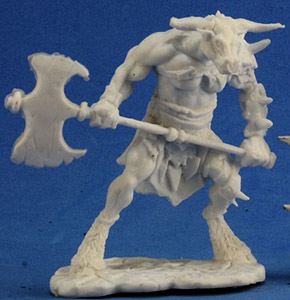 Spirit Games (Est. 1984) - Supplying role playing games (RPG), wargames rules, miniatures and scenery, new and traditional board and card games for the last 20 years sells [77251] Bloodhoof, Minotaur Barbarian