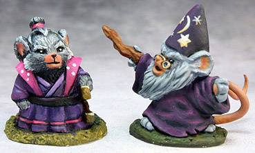 Spirit Games (Est. 1984) - Supplying role playing games (RPG), wargames rules, miniatures and scenery, new and traditional board and card games for the last 20 years sells [77288] Mousling Sorcerer and Samurai