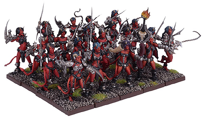 Spirit Games (Est. 1984) - Supplying role playing games (RPG), wargames rules, miniatures and scenery, new and traditional board and card games for the last 20 years sells [MGKWA104] Forces of the Abyss Succubi Regiment
