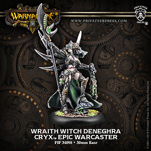 Spirit Games (Est. 1984) - Supplying role playing games (RPG), wargames rules, miniatures and scenery, new and traditional board and card games for the last 20 years sells [PIP34098] Cryx Epic Wraith Witch Deneghra (2016 re-sculpt)