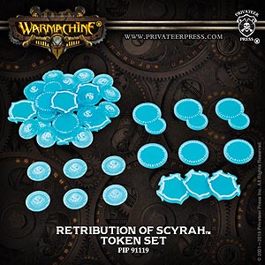 Spirit Games (Est. 1984) - Supplying role playing games (RPG), wargames rules, miniatures and scenery, new and traditional board and card games for the last 20 years sells [PIP91119] Retribution of Scyrah Token Set