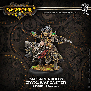 Spirit Games (Est. 1984) - Supplying role playing games (RPG), wargames rules, miniatures and scenery, new and traditional board and card games for the last 20 years sells [PIP34129] Cryx Captain Aiakos Warcaster
