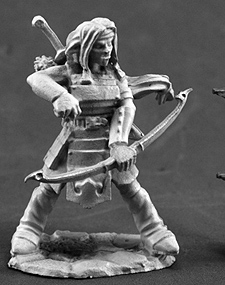 Spirit Games (Est. 1984) - Supplying role playing games (RPG), wargames rules, miniatures and scenery, new and traditional board and card games for the last 20 years sells [03813] Female Hobgoblin Archer