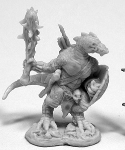 Spirit Games (Est. 1984) - Supplying role playing games (RPG), wargames rules, miniatures and scenery, new and traditional board and card games for the last 20 years sells [77426] Lizardman w/ Club and Shield