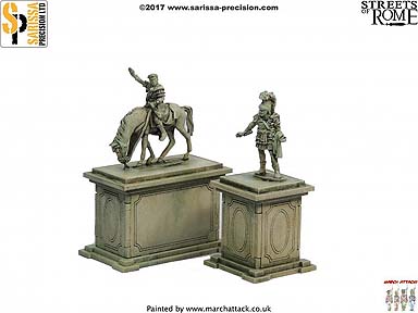 Spirit Games (Est. 1984) - Supplying role playing games (RPG), wargames rules, miniatures and scenery, new and traditional board and card games for the last 20 years sells [T022] Statue Plinths (2)