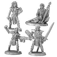 Spirit Games (Est. 1984) - Supplying role playing games (RPG), wargames rules, miniatures and scenery, new and traditional board and card games for the last 20 years sells [20-552] Mystic Crusaders (4)