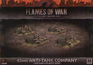 Spirit Games (Est. 1984) - Supplying role playing games (RPG), wargames rules, miniatures and scenery, new and traditional board and card games for the last 20 years sells [SBX47] 45mm Anti-Tank Company (Soviet)