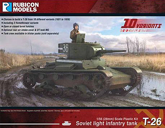 Spirit Games (Est. 1984) - Supplying role playing games (RPG), wargames rules, miniatures and scenery, new and traditional board and card games for the last 20 years sells [RU-280070] Soviet T-26 Light Infantry Tank 