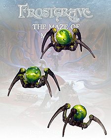 Spirit Games (Est. 1984) - Supplying role playing games (RPG), wargames rules, miniatures and scenery, new and traditional board and card games for the last 20 years sells [FGV336] Glass Spiders