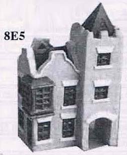 Spirit Games (Est. 1984) - Supplying role playing games (RPG), wargames rules, miniatures and scenery, new and traditional board and card games for the last 20 years sells [8E5] Towered gate house with side town house