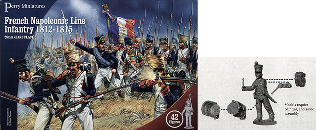 Spirit Games (Est. 1984) - Supplying role playing games (RPG), wargames rules, miniatures and scenery, new and traditional board and card games for the last 20 years sells [FN100] French Napoleonic Line Infantry 1812-1815
