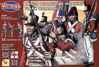 Spirit Games (Est. 1984) - Supplying role playing games (RPG), wargames rules, miniatures and scenery, new and traditional board and card games for the last 20 years sells [VX0004] British Peninsular Infantry Flank Companies