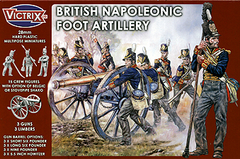 Spirit Games (Est. 1984) - Supplying role playing games (RPG), wargames rules, miniatures and scenery, new and traditional board and card games for the last 20 years sells [VX0010] British Napoleonic Foot Artillery