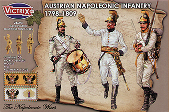 Spirit Games (Est. 1984) - Supplying role playing games (RPG), wargames rules, miniatures and scenery, new and traditional board and card games for the last 20 years sells [VX0012] Austrian Napoleonic Infantry 1798-1809