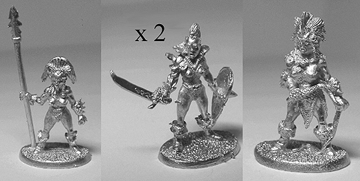 Spirit Games (Est. 1984) - Supplying role playing games (RPG), wargames rules, miniatures and scenery, new and traditional board and card games for the last 20 years sells [02-234] Chaos Crimson Death Amazons (4)