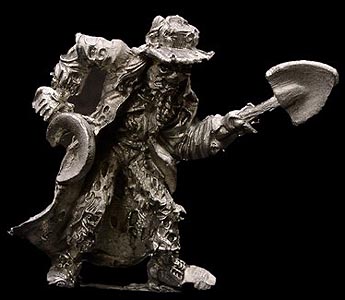 Spirit Games (Est. 1984) - Supplying role playing games (RPG), wargames rules, miniatures and scenery, new and traditional board and card games for the last 20 years sells [02-465b] Assorted weird scarecrow w/shovel