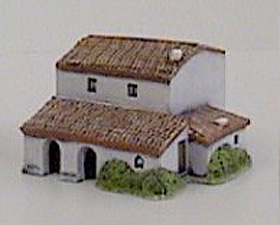 Spirit Games (Est. 1984) - Supplying role playing games (RPG), wargames rules, miniatures and scenery, new and traditional board and card games for the last 20 years sells [8/007] Large Spanish Farm House 6mm