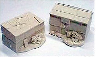 Spirit Games (Est. 1984) - Supplying role playing games (RPG), wargames rules, miniatures and scenery, new and traditional board and card games for the last 20 years sells [30/004] Shanty Town shacks 15mm