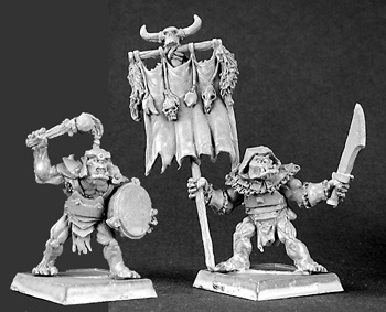 Spirit Games (Est. 1984) - Supplying role playing games (RPG), wargames rules, miniatures and scenery, new and traditional board and card games for the last 20 years sells [14292] Reven Standard Bearer and Musician