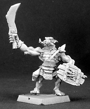 Spirit Games (Est. 1984) - Supplying role playing games (RPG), wargames rules, miniatures and scenery, new and traditional board and card games for the last 20 years sells [14347] Bull Orc Warrior