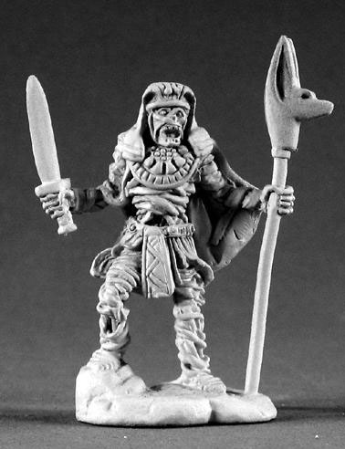 Spirit Games (Est. 1984) - Supplying role playing games (RPG), wargames rules, miniatures and scenery, new and traditional board and card games for the last 20 years sells [02166] Khalith the Black, Mummy King