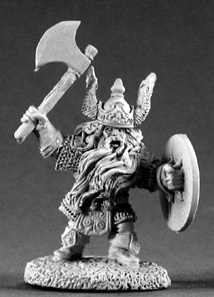 Spirit Games (Est. 1984) - Supplying role playing games (RPG), wargames rules, miniatures and scenery, new and traditional board and card games for the last 20 years sells [02175] Harbromm Axehelm, King of Kragmarr (dwarf)