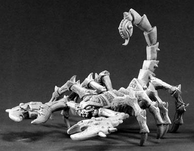 Spirit Games (Est. 1984) - Supplying role playing games (RPG), wargames rules, miniatures and scenery, new and traditional board and card games for the last 20 years sells [02182] Giant Scorpion of Hakir (85mm long)