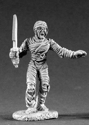 Spirit Games (Est. 1984) - Supplying role playing games (RPG), wargames rules, miniatures and scenery, new and traditional board and card games for the last 20 years sells [02204] Sethis Mummy Leader with Sword