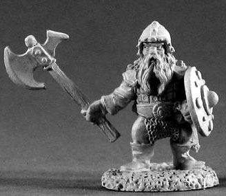 Spirit Games (Est. 1984) - Supplying role playing games (RPG), wargames rules, miniatures and scenery, new and traditional board and card games for the last 20 years sells [02274] Dern Ironfists, Dwarf with Axe