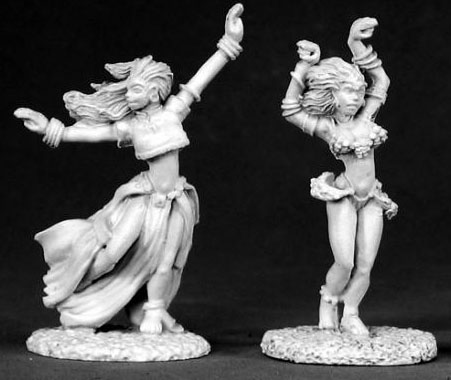 Spirit Games (Est. 1984) - Supplying role playing games (RPG), wargames rules, miniatures and scenery, new and traditional board and card games for the last 20 years sells [02448] Dancing Girls (2)