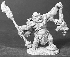 Spirit Games (Est. 1984) - Supplying role playing games (RPG), wargames rules, miniatures and scenery, new and traditional board and card games for the last 20 years sells [02454] Tonga, Gorilla Man Gladiator