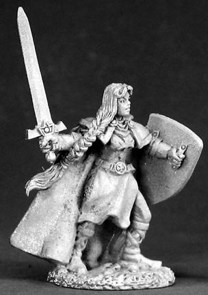 Spirit Games (Est. 1984) - Supplying role playing games (RPG), wargames rules, miniatures and scenery, new and traditional board and card games for the last 20 years sells [02459] Ava, Female Templar Knight