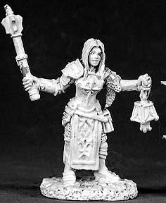 Spirit Games (Est. 1984) - Supplying role playing games (RPG), wargames rules, miniatures and scenery, new and traditional board and card games for the last 20 years sells [02475] Christina the Devout, Female Cleric