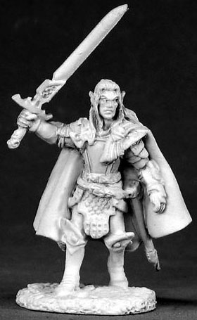 Spirit Games (Est. 1984) - Supplying role playing games (RPG), wargames rules, miniatures and scenery, new and traditional board and card games for the last 20 years sells [02506] Rath Nashanneth, Dark Elf Hero