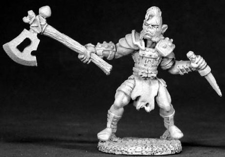 Spirit Games (Est. 1984) - Supplying role playing games (RPG), wargames rules, miniatures and scenery, new and traditional board and card games for the last 20 years sells [02514] Kang, Half Orc Barbarian
