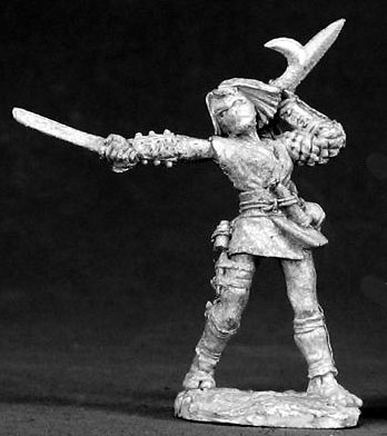 Spirit Games (Est. 1984) - Supplying role playing games (RPG), wargames rules, miniatures and scenery, new and traditional board and card games for the last 20 years sells [02534] Kiri Female Ninja