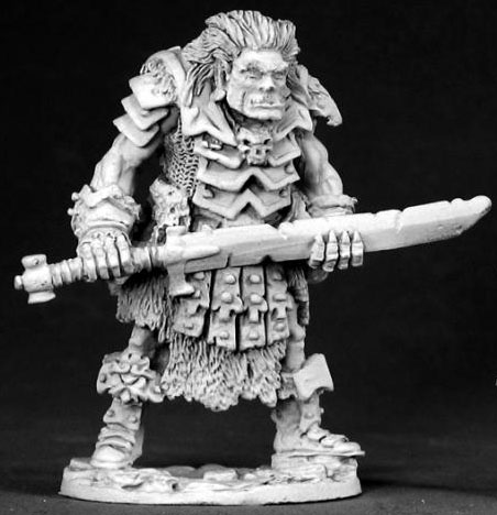 Spirit Games (Est. 1984) - Supplying role playing games (RPG), wargames rules, miniatures and scenery, new and traditional board and card games for the last 20 years sells [02537] Orankar, Ogre Boss