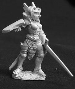 Spirit Games (Est. 1984) - Supplying role playing games (RPG), wargames rules, miniatures and scenery, new and traditional board and card games for the last 20 years sells [02573] Yvonne Female Dark Elf Warrior