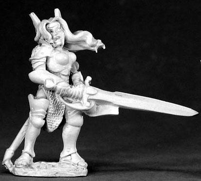 Spirit Games (Est. 1984) - Supplying role playing games (RPG), wargames rules, miniatures and scenery, new and traditional board and card games for the last 20 years sells [02589] Gabriella Warmaiden of Ritterlich